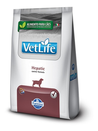 Vet Life Ração Para Cães Hepatic 2kg