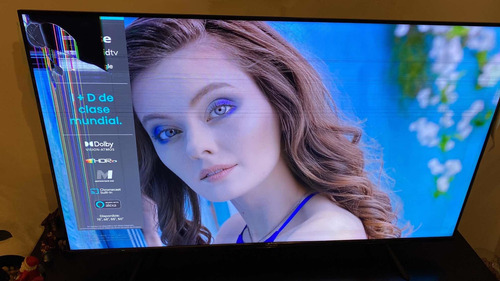 Imagen 3 de 4 de Televisor Hisense 50 Pulgada Pantalla Rota