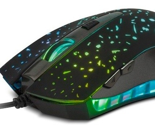 Mouse Gamer X Tech Retroiluminado De Conexión U Febo