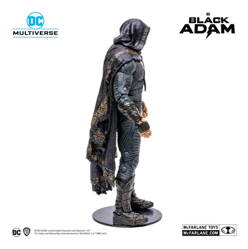 Figura Acción Black Adam Cloak Justice League Dc Mcfarlane