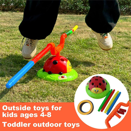 2 En 1 Musical Jump N Toss Juegos Al Aire Libre Para Niños P