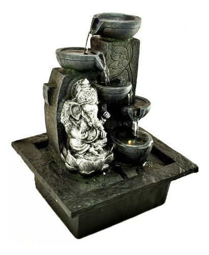 Fuente De Agua Ganesh - Feng Shui Reiki  Zen Deco C/ Motor