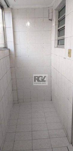 Imagem 9 de 28 de Apartamento Com 2 Dormitórios À Venda, 80 M² Por R$ 299.000,00 - Marapé - Santos/sp - Ap7810