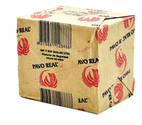 Fosforos Pavo Real 10 Cajas