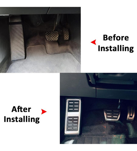 Pedales Y Posapie Para Tiguan Golf Jetta Teramon Vw