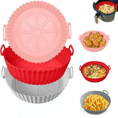 Molde Silicona Reutilizable Para Freidora De Aire Y Horno