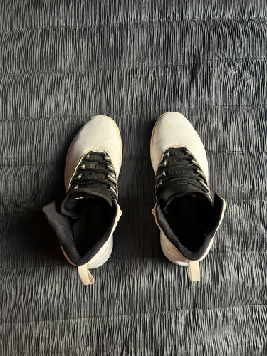 Zapatillas Basket Jordan High Hombre Talle 41/42 Blancas (Usado)