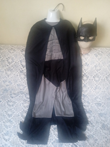 Disfraz De Batman Para Niño Talla 7-10 Años. En Buen Estado.