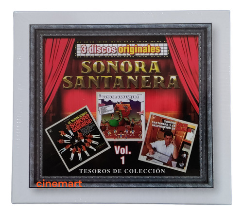 Sonora Santanera Tesoros De Coleccion Vol. 1 3 Cd