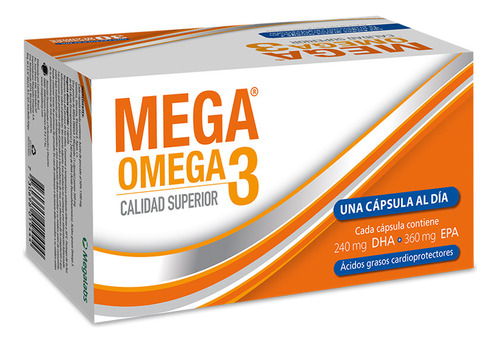 Mega Omega 3 1 Gr [30 Cap.]