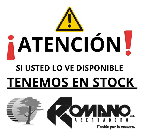 Tirantes Saligna 3 X 3 X Metro - Bruto - Mt - Romanosrl
