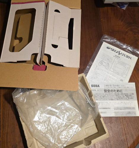 Consola Sega Saturn Standard Color Blanco Blanco (Usado)