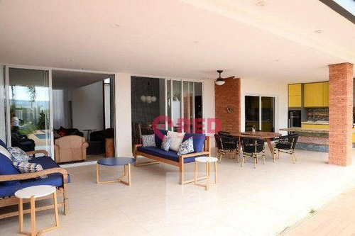 Imagem 3 de 16 de Casa Com 4 Dormitórios À Venda, 1100 M² Por R$ 2.550.000,00 - Lago Azul Condomínio E Golfe Clube - Araçoiaba Da Serra/sp - Ca0604