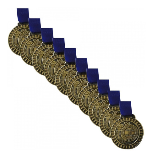 Kit Medalha Gedeval Pequena 35mm 10 Unidades
