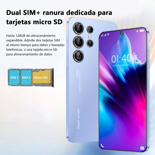 Teléfonos Inteligentes Android Baratos 4g S23 Ultra 6.53 En Ram3gb Y Rom64gb