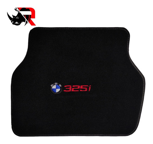 Imagen 4 de 6 de Tapete Automotriz Compatible Con Bmw 325i / Rojo / M2