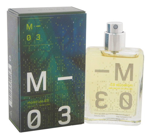 Edt 1.05 Onzas Molecules 03 Por Escentric Unisex En Spray