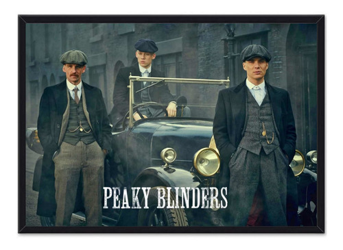 Cuadro Enmarcado - Póster Peaky Blinders