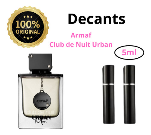 Muestra De Perfume O Decant Armaf Club De Nuit Urban Man 