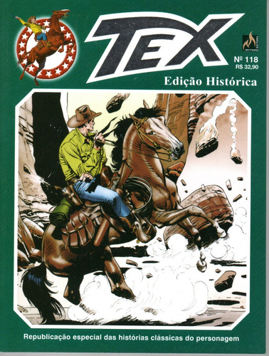 Tex Edicao Historica 118 - Mythos - Bonellihq Cx354 K21