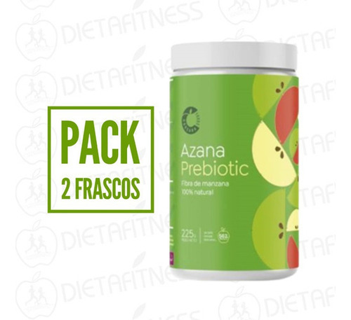 Azana Fibra De Manzana Pack 2 Frascos Estreñimiento 