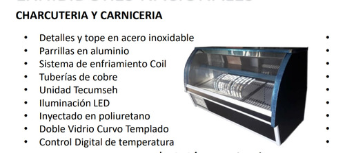 Exhibidor Mostrador Charcutero Carnicero