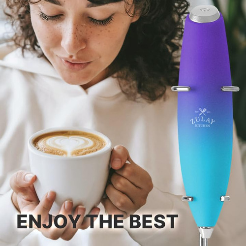 Batidor Portátil Milk Frother Zulay Kitchen Tornado Para Té