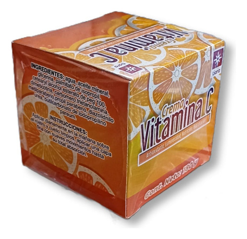Crema Vitamina C Hidratante Anti Arrugas Rejuvenece