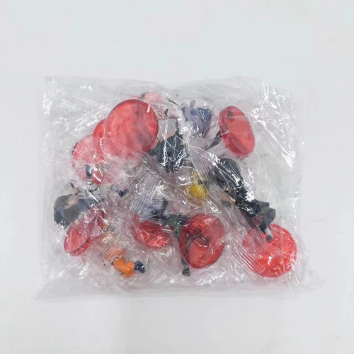 Mz Juego De 8 Muñecos De Acción De Naruto Pvc