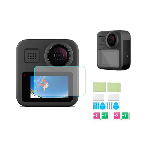 Vidrio Protector Pantalla 2 Uds Compatible Gopro Max