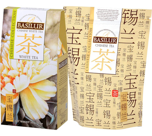 Basilur- Te Blanco Oriental En Hoja White Tea 100gr Regalo