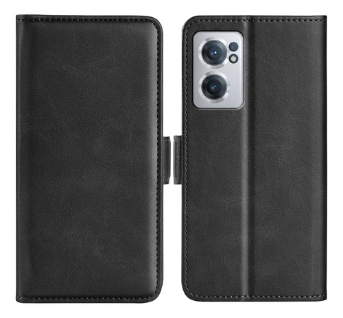 Funda De Piel Magnética De Doble Cara Para Oneplus Nord Ce 2