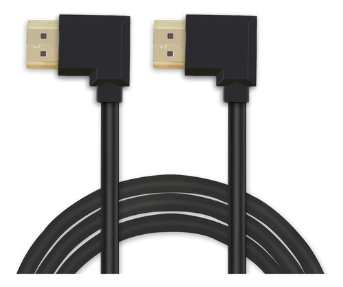 Cable Hdmi En Ángulo Gintooyun, Cable Hdmi De 90 Grados De 3