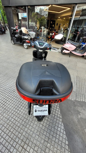 Imagen 17 de 18 de Moto Electrica Sunra Leo / Promo Con Baul De Regalo / G