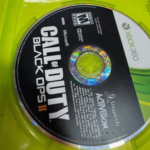Call Of Duty Black Ops Ii Xbox 360 Original (Usado)