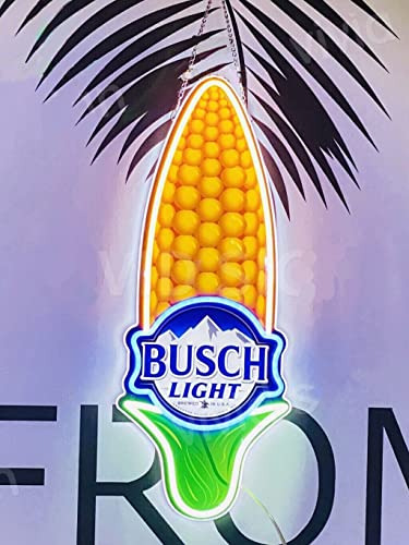 Cartel De Luz Led De Neón De Cerveza Buschs De 20 X8 