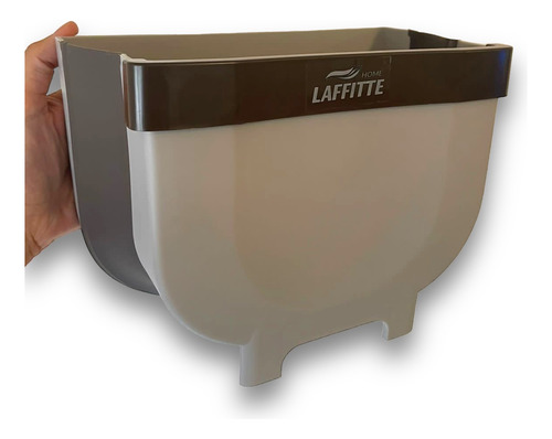 Tacho De Basura Plegable Portátil Colgante 8l Baño Cocina