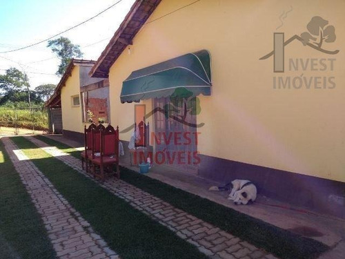 Imagem 4 de 15 de Cód 2871 - Chacara No Asfalto Com Galpão E 02 Casas Próx Do - 2871