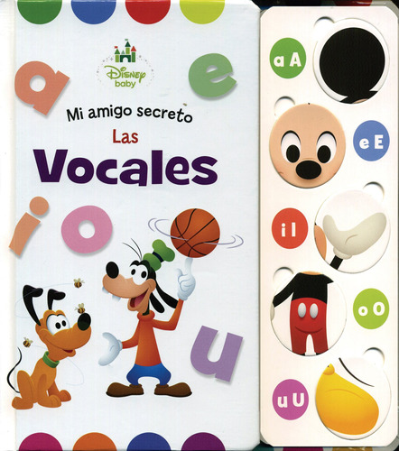 Disney Baby Vocales, de Rivas, Julio. Editorial Silver Dolphin (en español), tapa dura en español, 2018