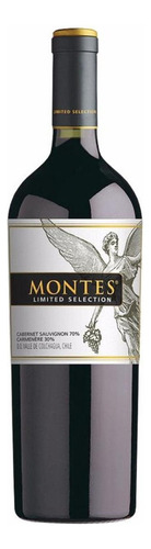 Pack De 2 Vino Tinto Montes Carmenere Cabernet Sauvignon 750