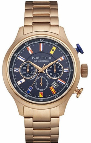 Reloj Nautica Para Hombre Nad21507g Cronógrafo Banda