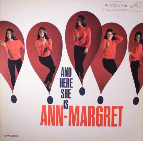 Ann - Margret And Here She Is Importado Lp Pvl