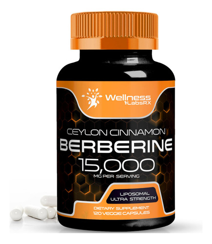 Wellness Labsrx Suplemento De Berberina 1500 Mg - Berberina 