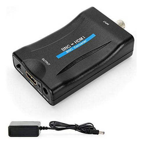 Maketheone Bnc Hembra A Hdmi Adaptador Convertidor De Video 