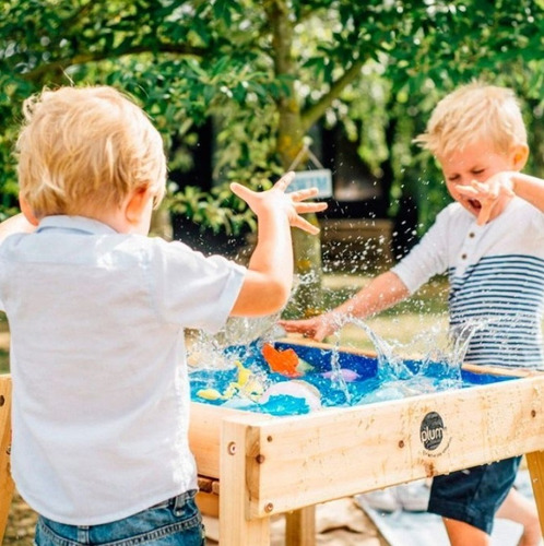 Mesita De Madera Agua Y Arena Plum Multi Usos Y Juegos.
