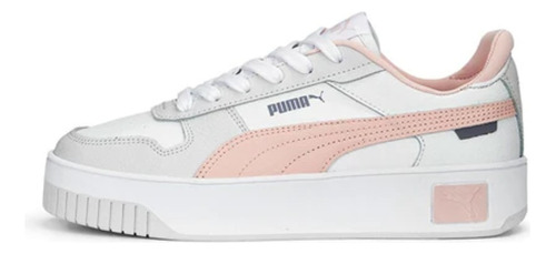 Tenis Puma Carina Street De Mujer Blanco/rosa 38939005
