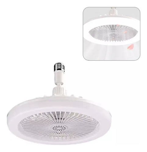 Ventilador De Techo Foco Con Luz Y Control Remoto 10 PuLG
