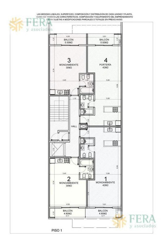 Venta Departamento A Estrenar De 3 Ambientes Con Cochera En Wilde