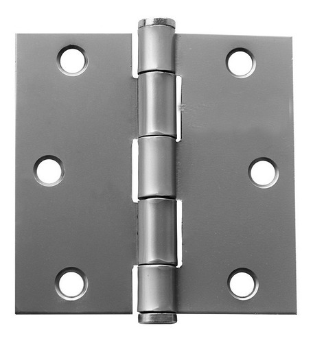 Bisagra Para Puerta 3 Pulgadas Plateada Bestvalue F19p30