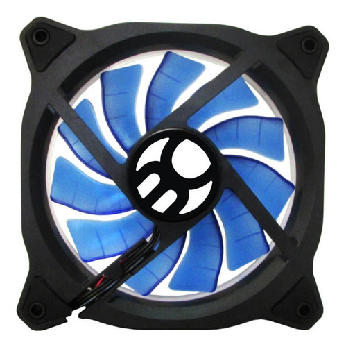 Cooler Fan Ring Gamer Bluecase Com Led Azul 120mm - Bfr-05b